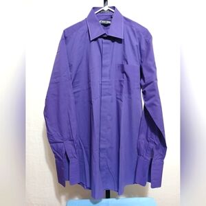 Stacy Adams Purple Men's Shirt